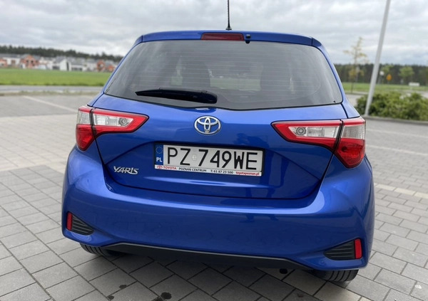 Toyota Yaris cena 40900 przebieg: 116551, rok produkcji 2017 z Swarzędz małe 407